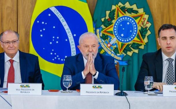 Geraldo Alckmin, Lula e Rodrigo Pacheco