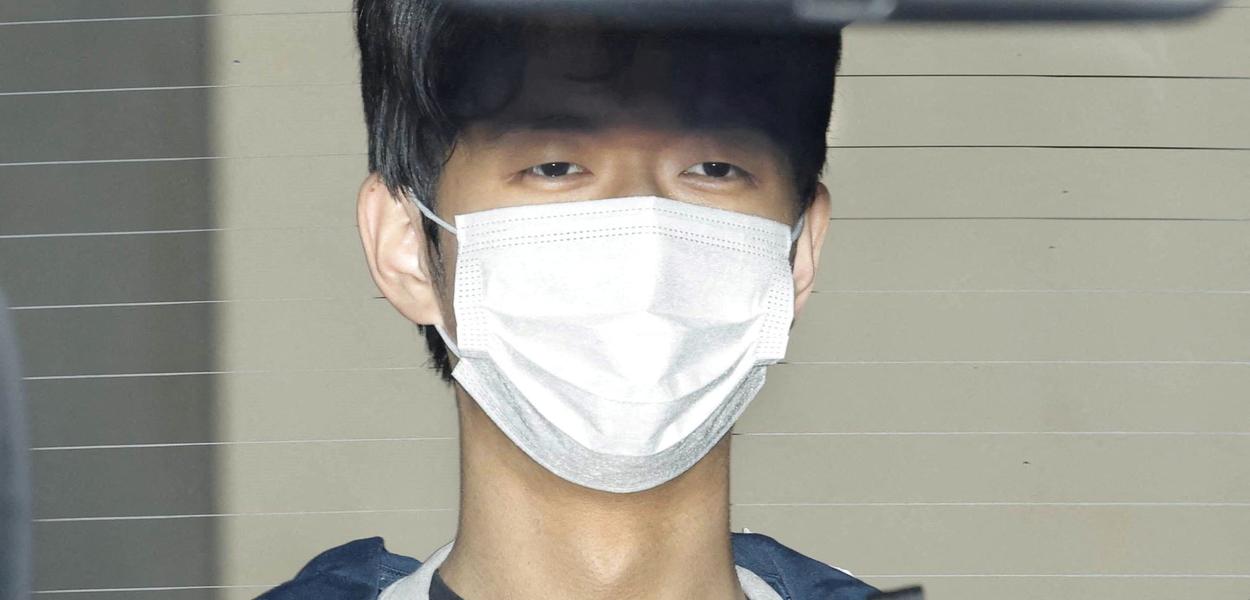 Ryuji Kimura, suspeito de um ataque a bomba de fumaça ao primeiro-ministro do Japão, Fumio Kishida, em Wakayama, Japão