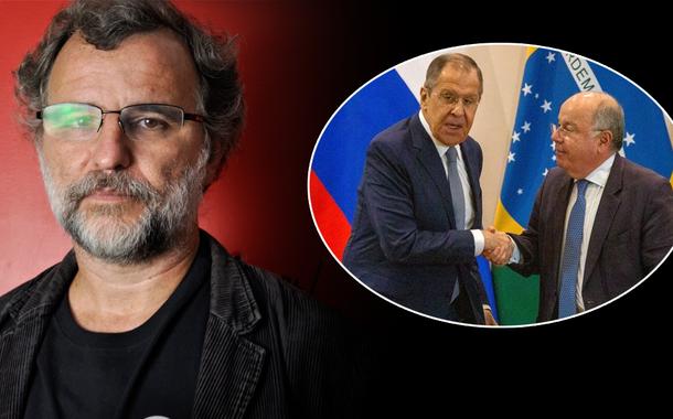 Valter Pomar, Sergei Lavrov e Mauro Vieira