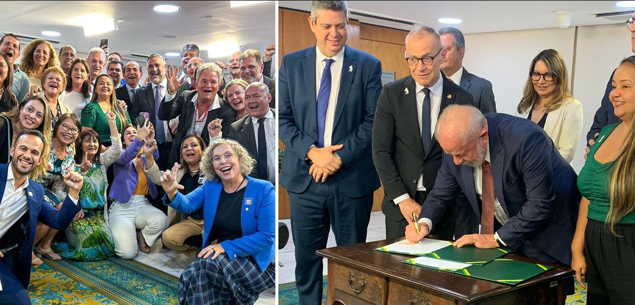 Presidente Lula assina projeto de lei que prevê pagamento do piso nacional da Enfermagem