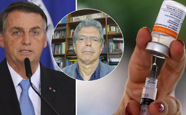 Jair Bolsonaro e Roberto Medronho