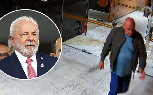 Luiz Inácio Lula da Silva e general Gonçalves Dias