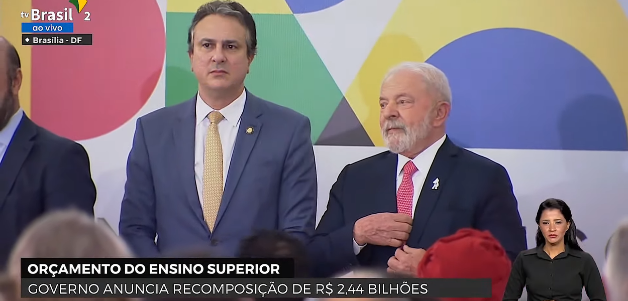 Lula e Camilo Santana