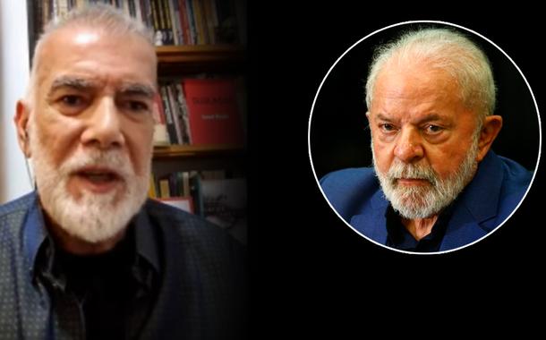 Chico Teixeira (à esq.) e Luiz Inácio Lula da Silva