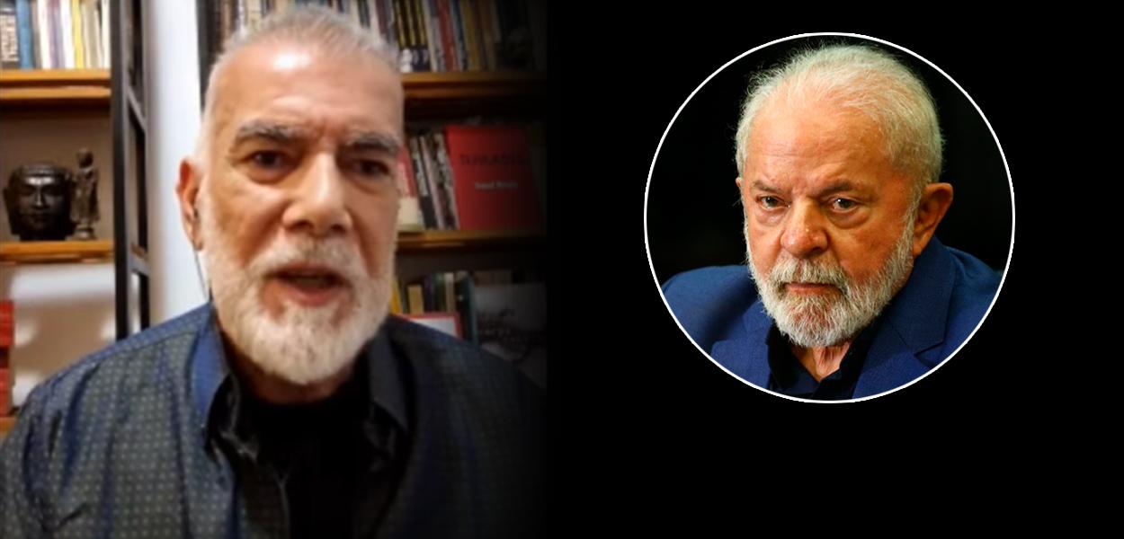 Chico Teixeira (à esq.) e Luiz Inácio Lula da Silva