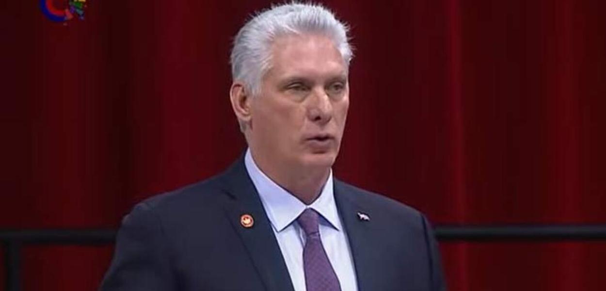 Miguel Díaz-Canel, reeleito presidente de Cuba