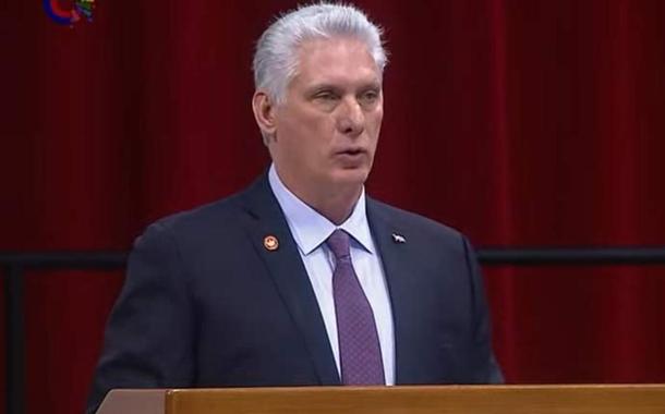 Miguel Díaz-Canel, reeleito presidente de Cuba