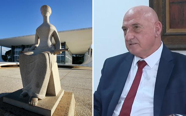 Fachada do STF  e Gonçalves Dias