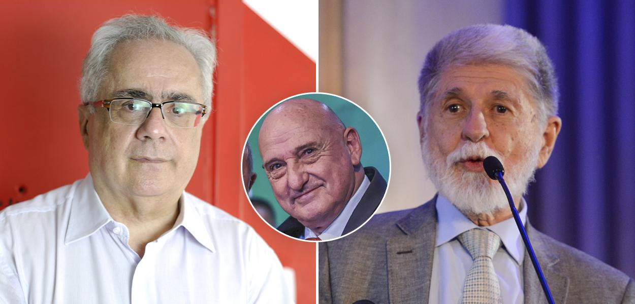 Luis Nassif, Gonçalves Dias e Celso Amorim