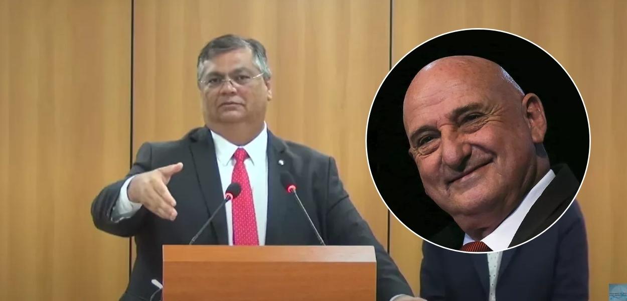 Flávio Dino e Gonçalves Dias