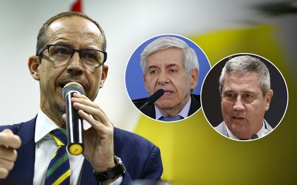 Ricardo Cappelli, Augusto Heleno e Braga Netto