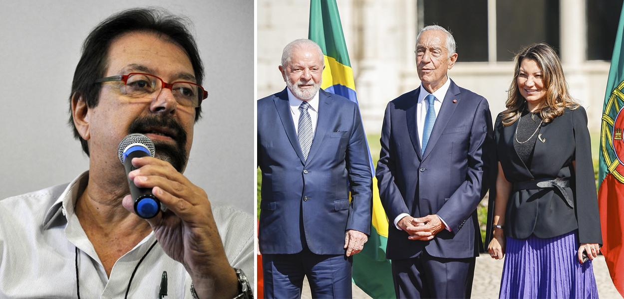 Florestan Fernandes Júnior, Lula,  Marcelo Rebelo de Sousa e Janja
