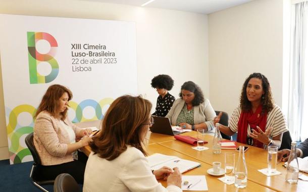 Ministra Anielle Franco na 13ª Cimeira Luso-Brasileira