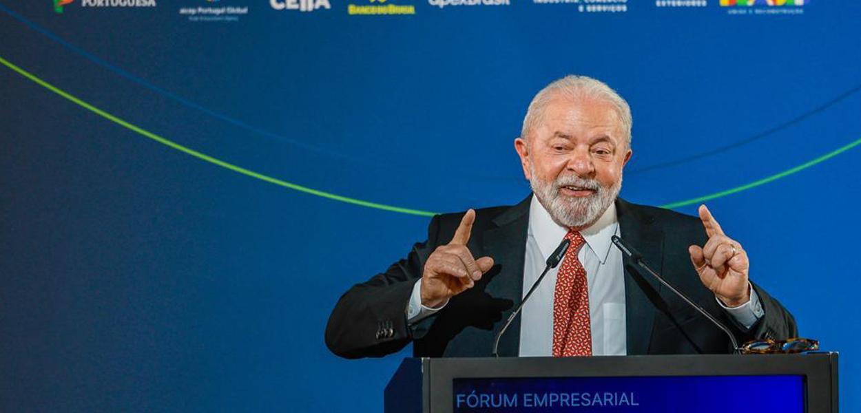 Presidente Lula discursa no Fórum Empresarial Portugal-Brasil