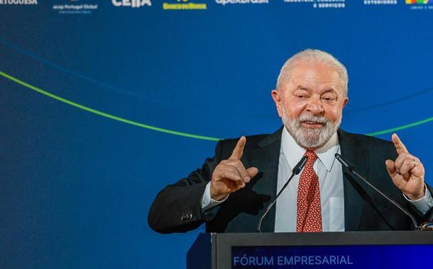 Presidente Lula discursa no Fórum Empresarial Portugal-Brasil