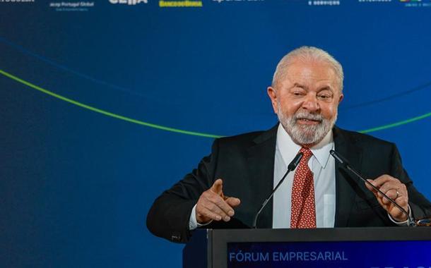 Presidente Lula discursa no Fórum Empresarial Portugal-Brasil