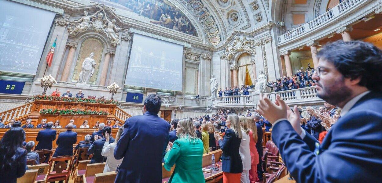 Lula na Assembleia da República Portuguesa (Foto: Ricardo Stuckert) Lula na Assembleia da República Portuguesa