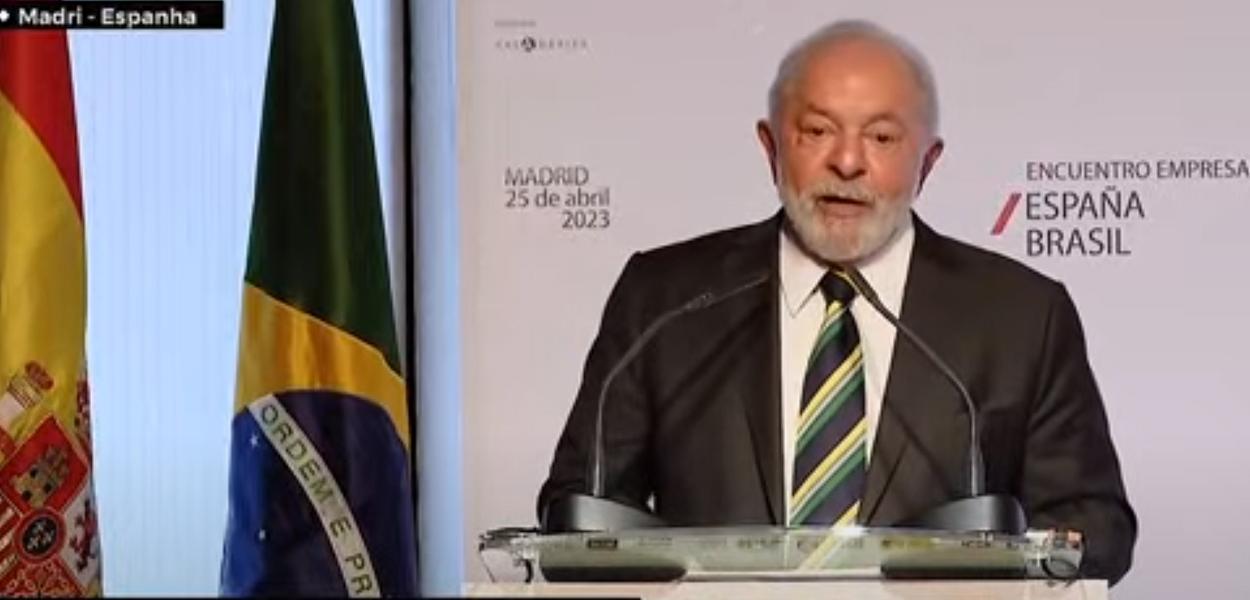 Presidente Lula discursa no Fórum Empresarial Brasil-Espanha