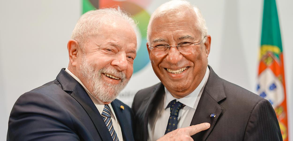Presidente Lula e primeiro-ministro de Portugal, António Costa