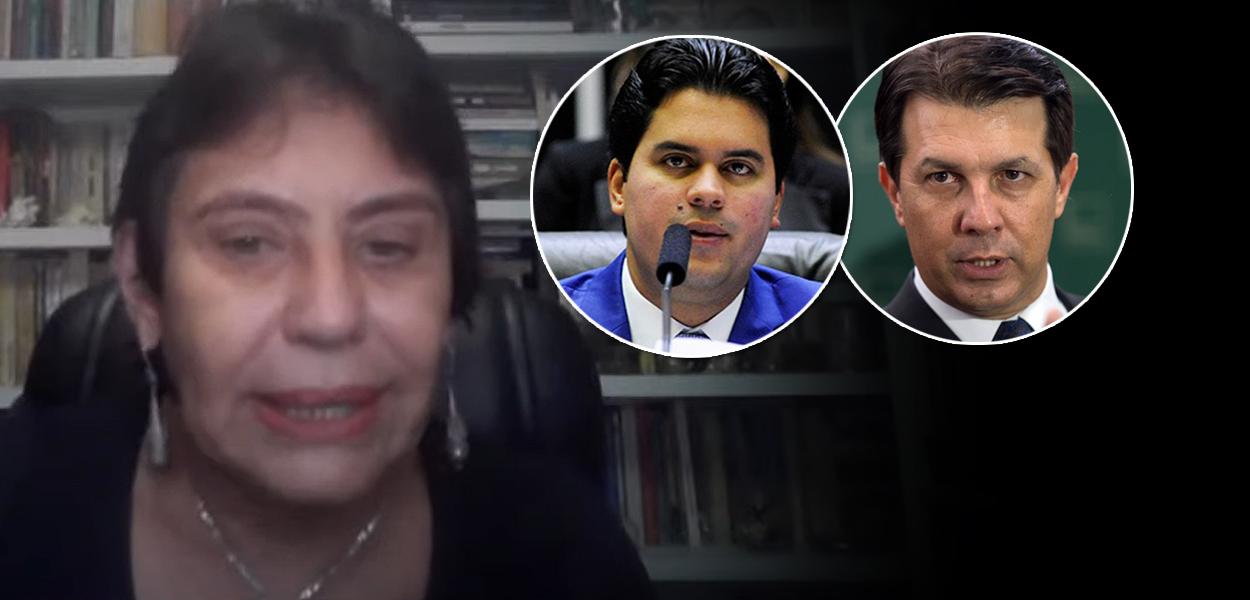 Montagem (da esq. para a dir.): Tereza Cruvinel, André Fufuca e Arthur Maia