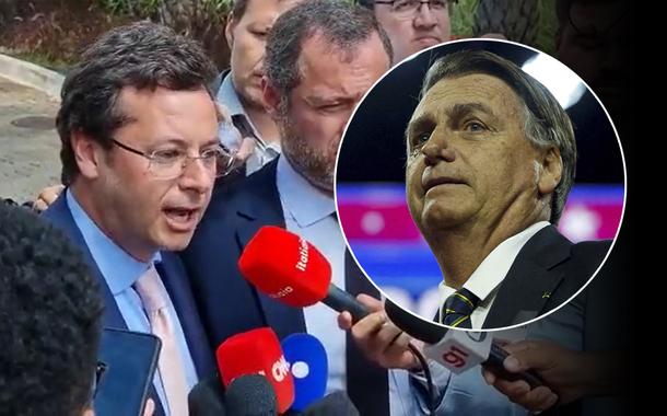 Fabio Wajngarten e Jair Bolsonaro