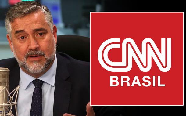 Ministro da Secom, Paulo Pimenta, e CNN Brasil