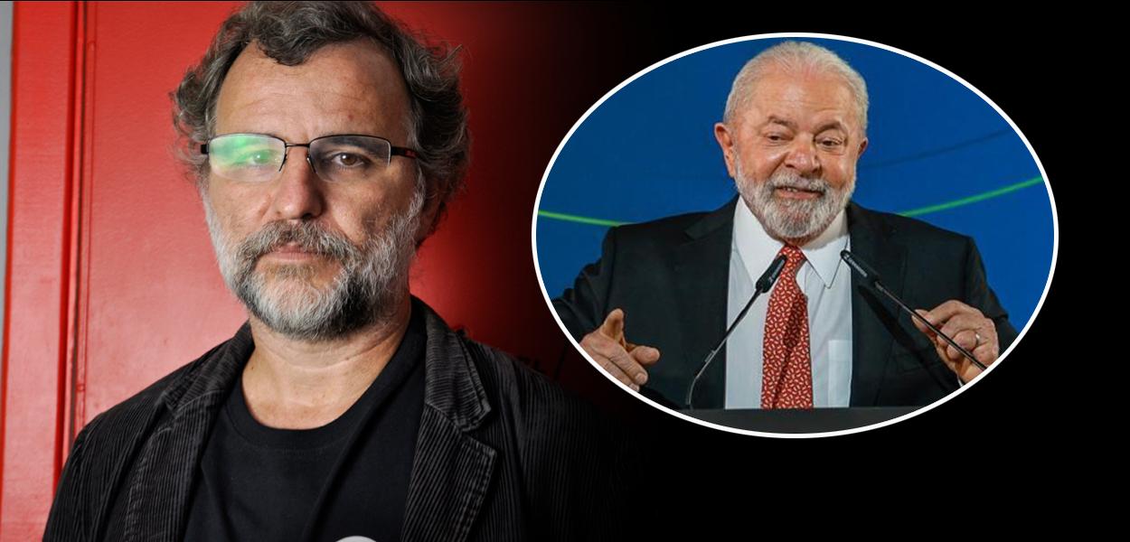 Valter Pomar e presidente Luiz Inácio Lula da Silva