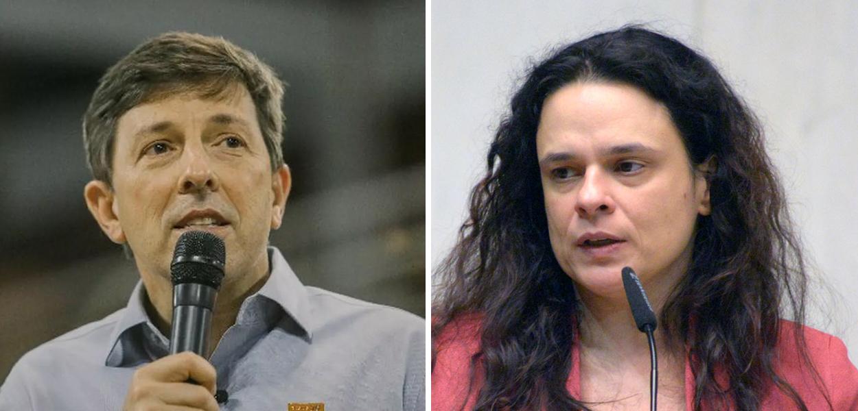 João Amoedo e Janaina Paschoal