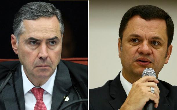 Luís Roberto Barroso e Anderson Torres