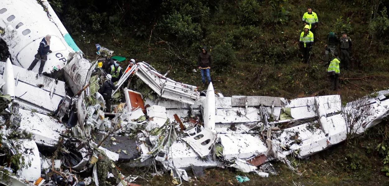 Acidente da Chapecoense, na Colômbia