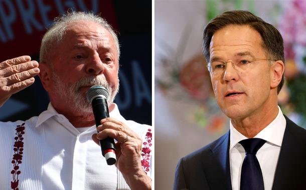 Luiz Inácio Lula da Silva e Mark Rutte