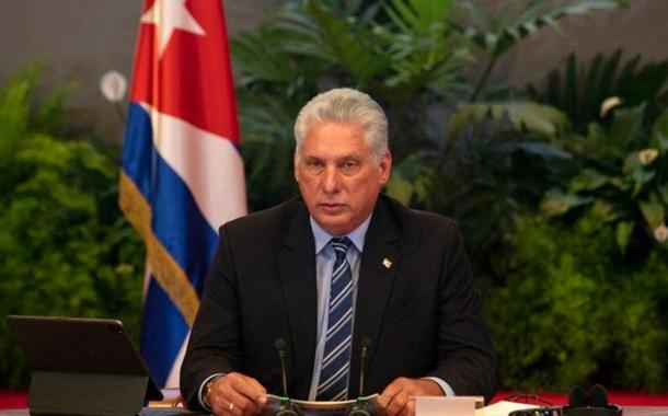 Presidente cubano Miguel Díaz-Canel
