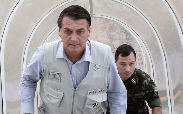 Jair Bolsonaro e Mauro Cid