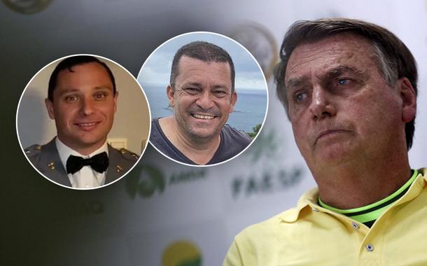 Mauro Cid, Max Guilherme e Jair Bolsonaro