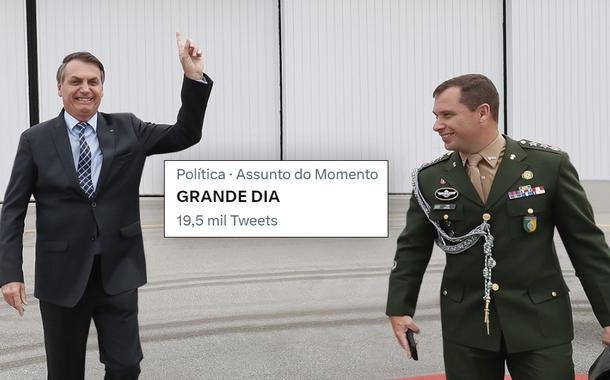 Jair Bolsonaro e Mauro Cid