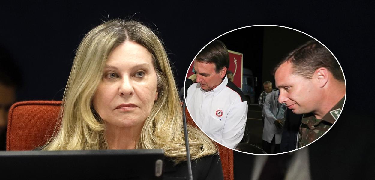 Lindôra Araújo | Jair Bolsonaro e Mauro Cid