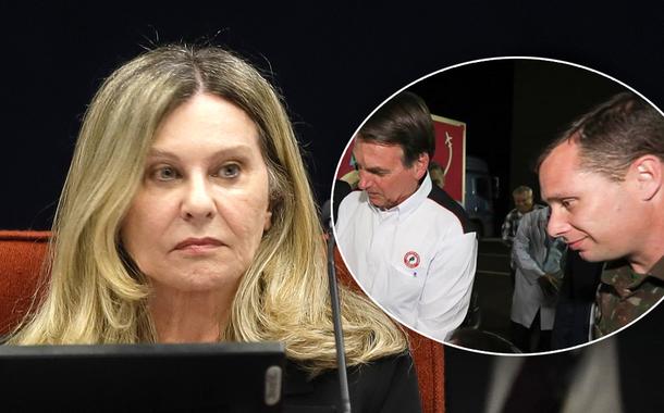 Lindôra Araújo | Jair Bolsonaro e Mauro Cid