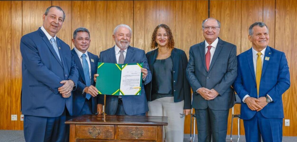 Omar Aziz, Lula, Luciana Santos e Geraldo Alckmin