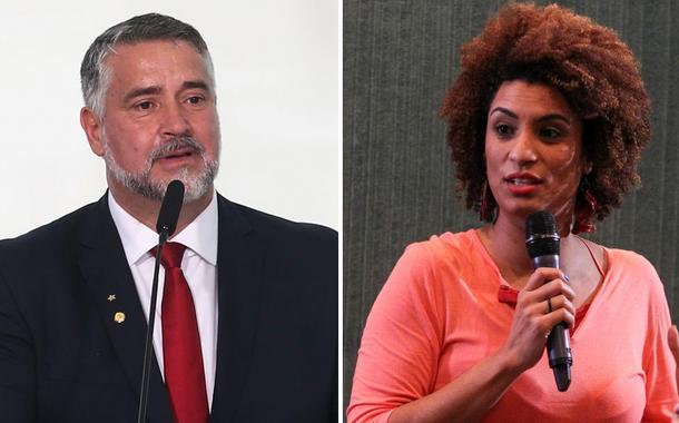 Paulo Pimenta e Marielle Franco