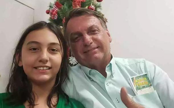 Laura e Jair Bolsonaro