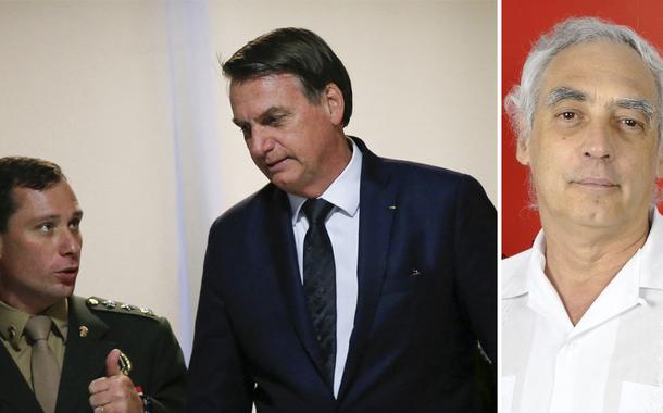 Mauro Cid, Jair Bolsonaro e José Reinaldo Carvalho