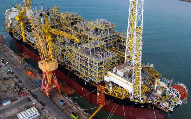 Visão de nova plataforma Anita Garibaldi, da Petrobrás