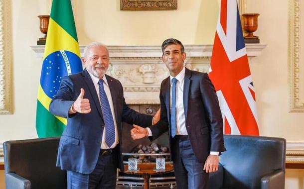 Lula e Rishi Sunak