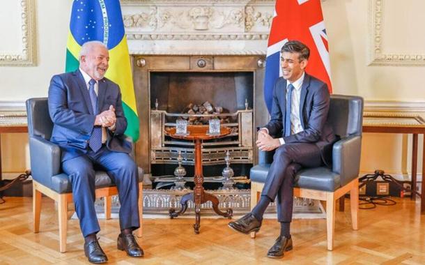 Lula e Rishi Sunak