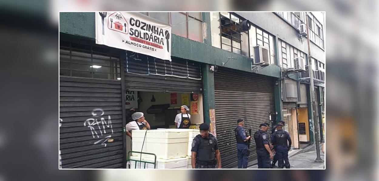 Policiais bloqueiam ações do MTST em São Paulo