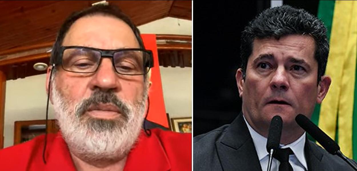 Delubio Soares e Sérgio Moro
