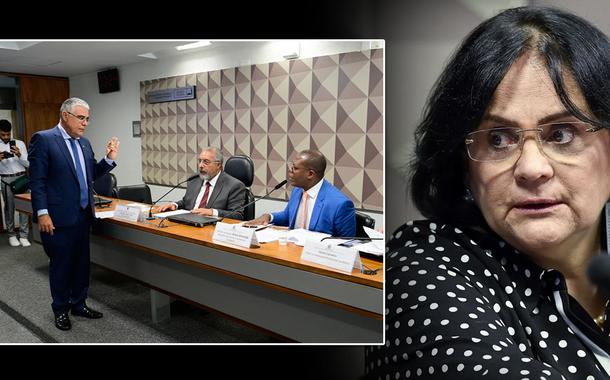 Eduardo Girão, Silvio Almeida e Damares Alves