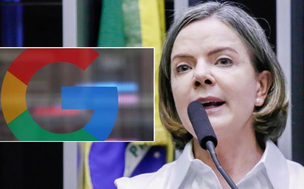 Gleisi Hoffmann e Google