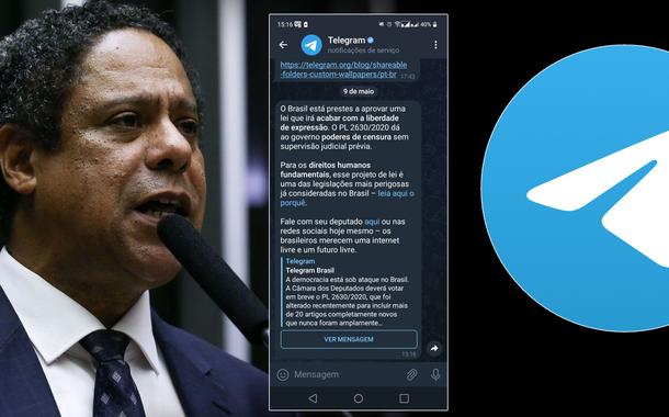 Orlando Silva e Telegram