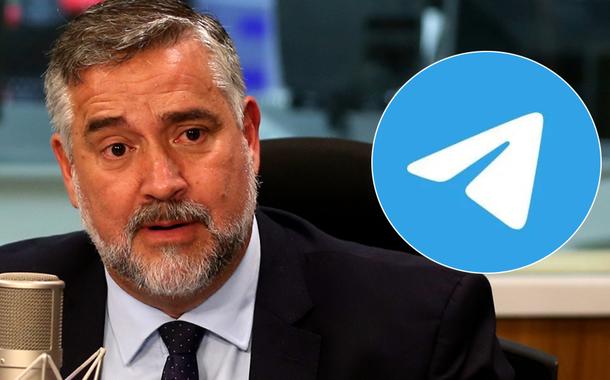 Paulo Pimenta e Telegram